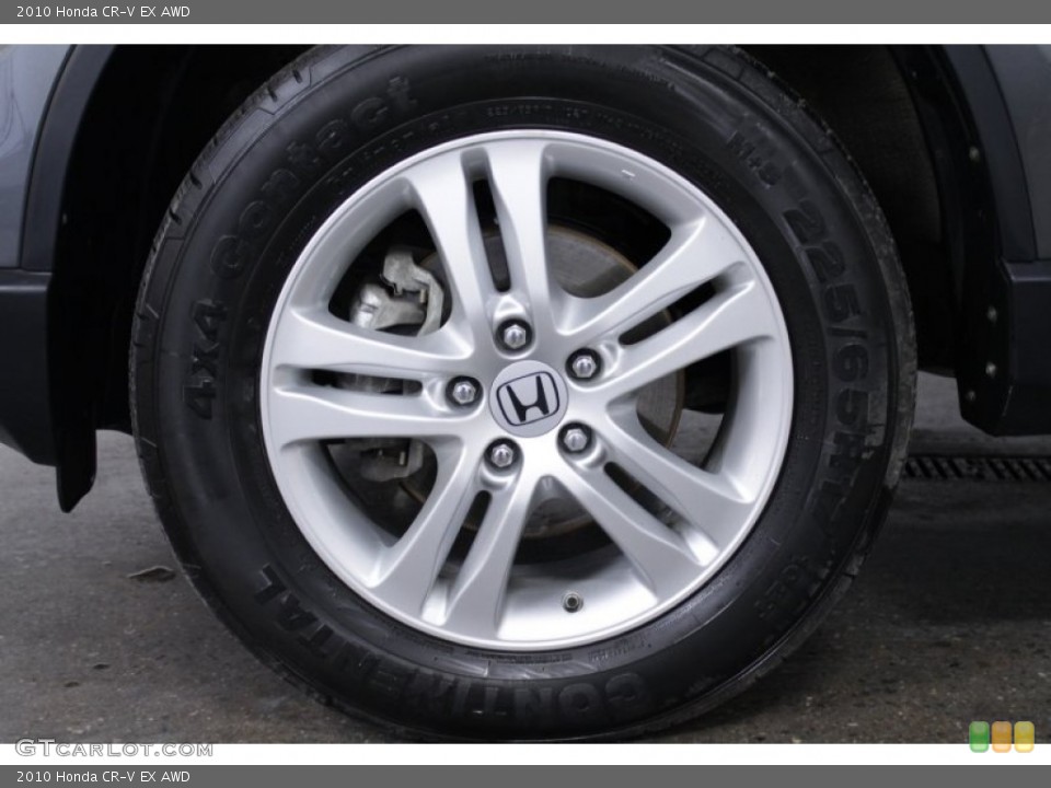 2010 Honda CR-V EX AWD Wheel and Tire Photo #56582708