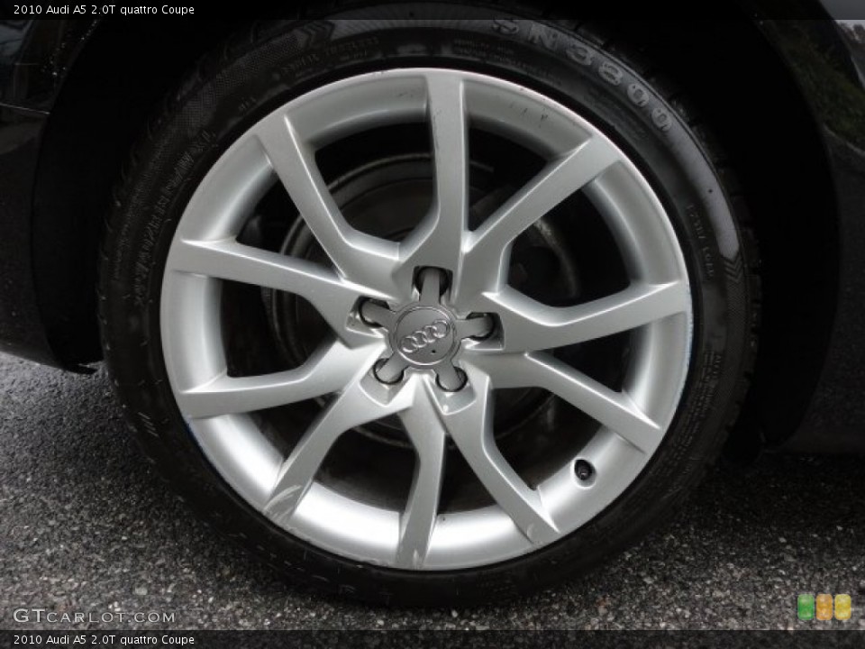 2010 Audi A5 2.0T quattro Coupe Wheel and Tire Photo #56587224