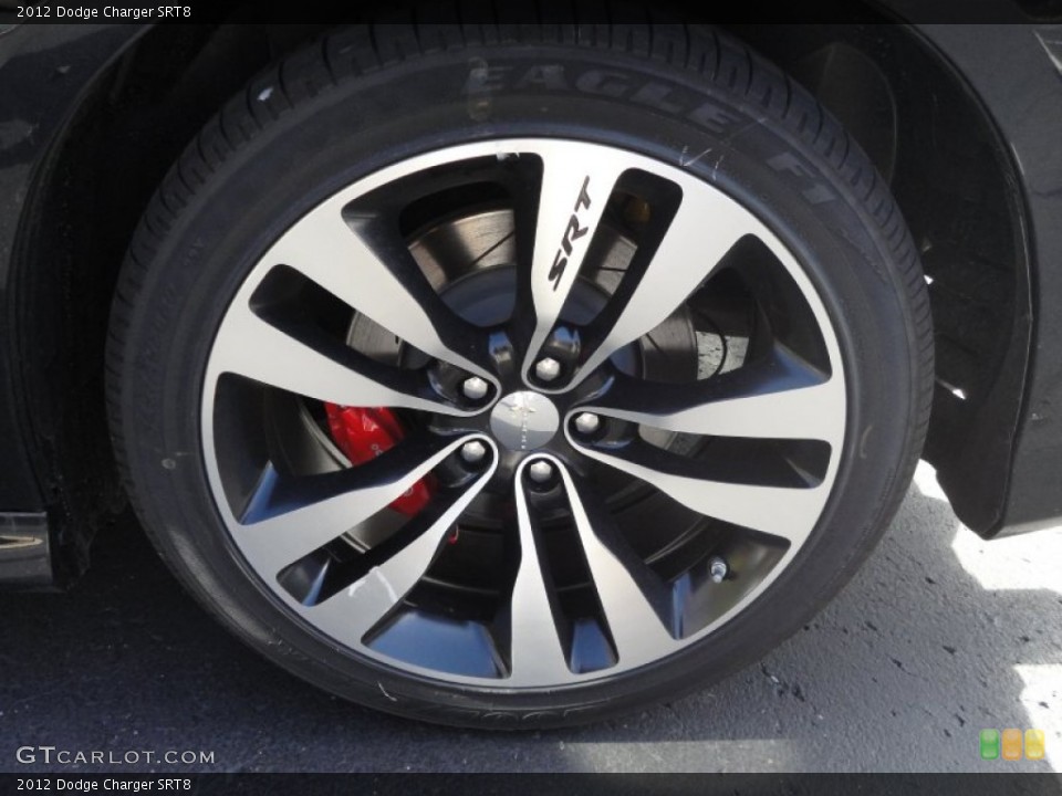 2012 Dodge Charger SRT8 Wheel and Tire Photo #56587794