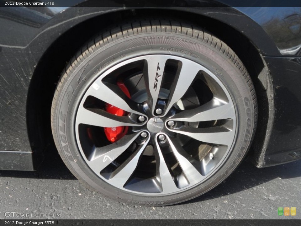 2012 Dodge Charger SRT8 Wheel and Tire Photo #56587812