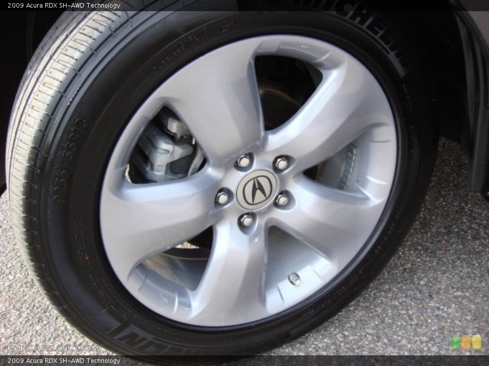 2009 Acura RDX SH-AWD Technology Wheel and Tire Photo #56588064