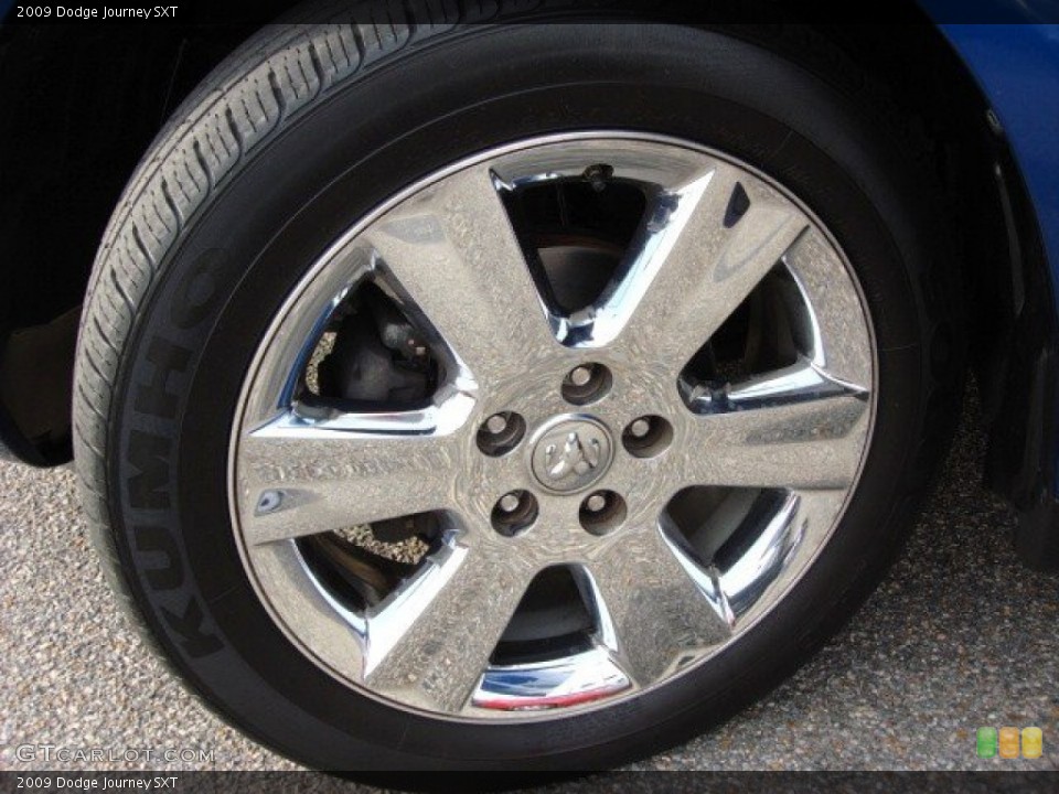 2009 Dodge Journey SXT Wheel and Tire Photo #56589189