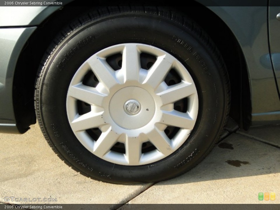 2006 Chrysler Sebring Convertible Wheel and Tire Photo #56590635