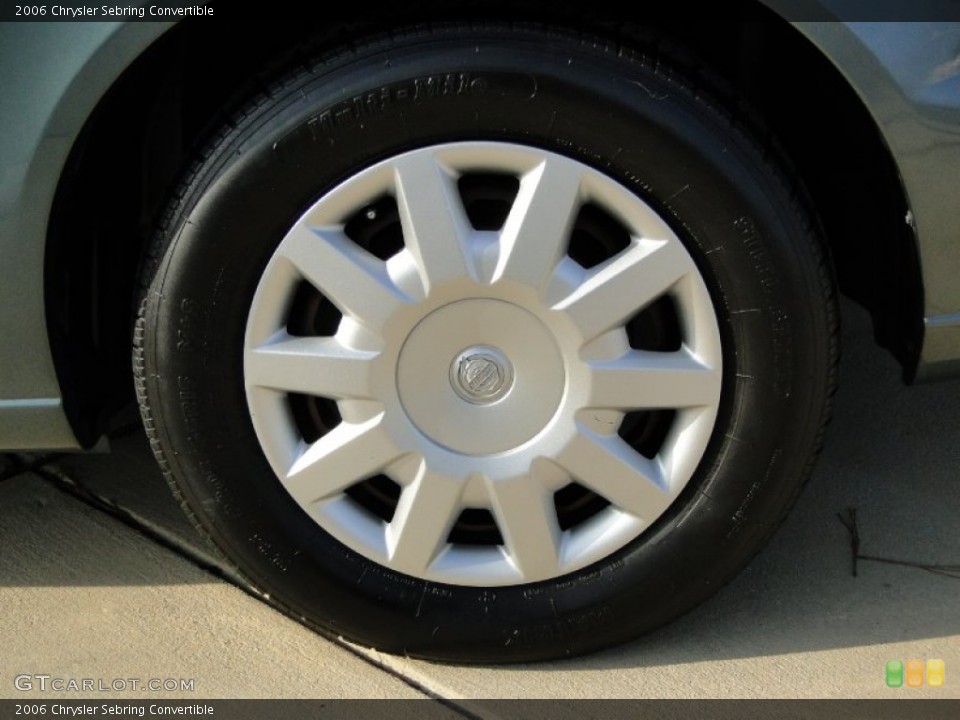 2006 Chrysler Sebring Convertible Wheel and Tire Photo #56590644