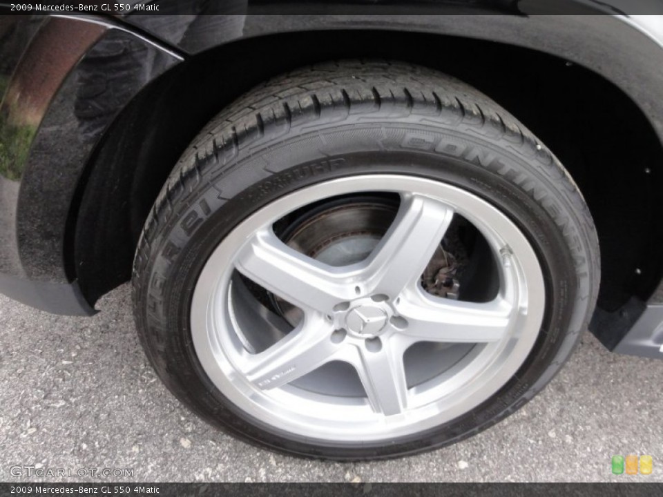 2009 Mercedes-Benz GL 550 4Matic Wheel and Tire Photo #56591217