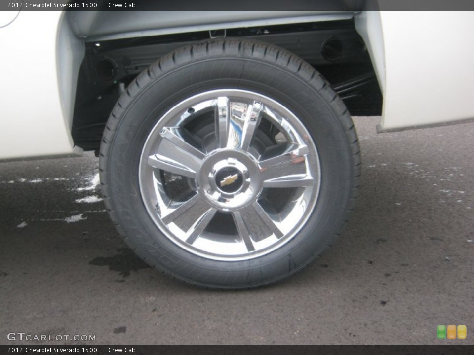 2012 Chevrolet Silverado 1500 LT Crew Cab Wheel and Tire Photo #56593233