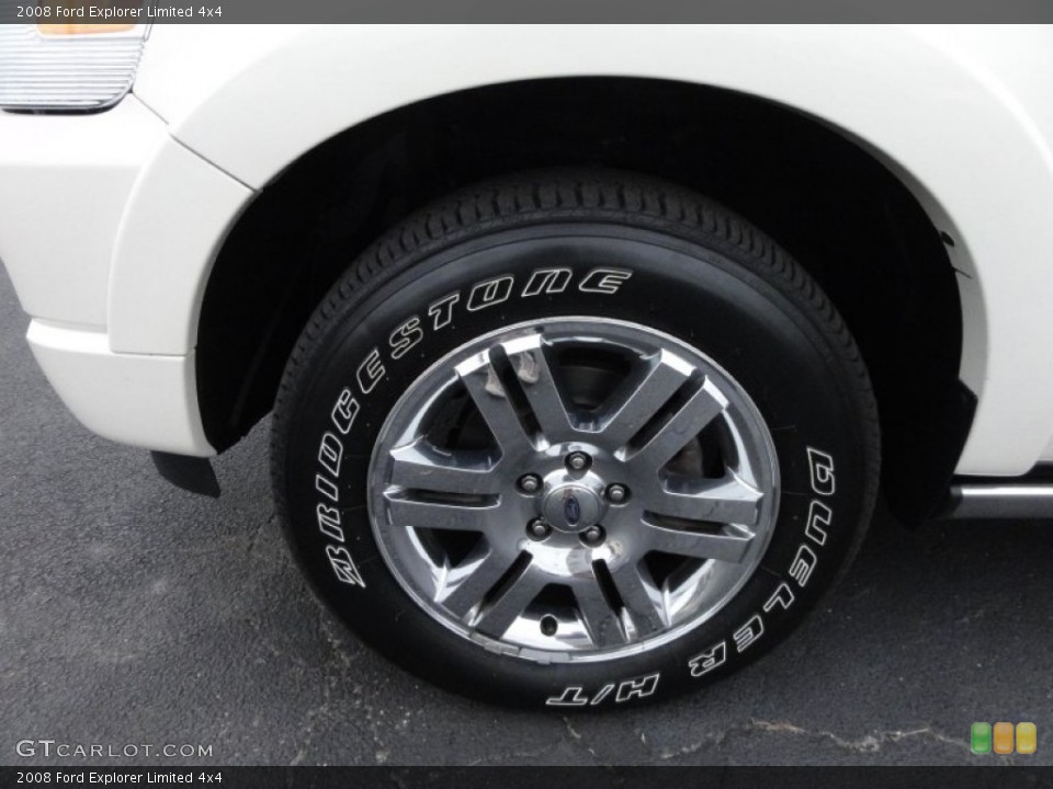 2008 Ford Explorer Limited 4x4 Wheel and Tire Photo #56594280