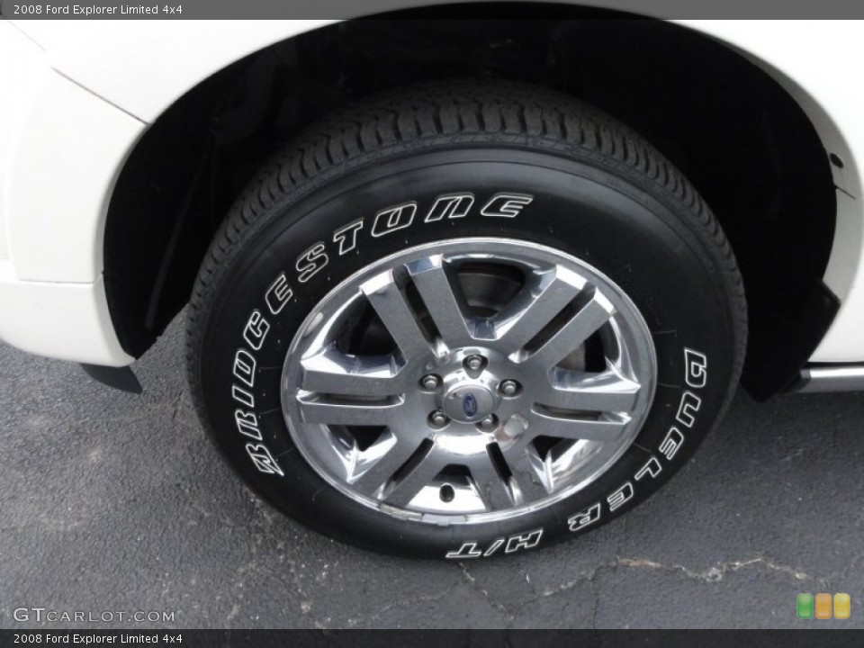 2008 Ford Explorer Limited 4x4 Wheel and Tire Photo #56594304