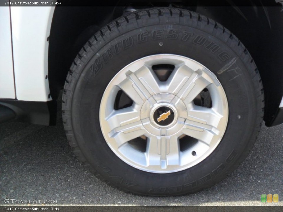 2012 Chevrolet Suburban LT 4x4 Wheel and Tire Photo #56596077