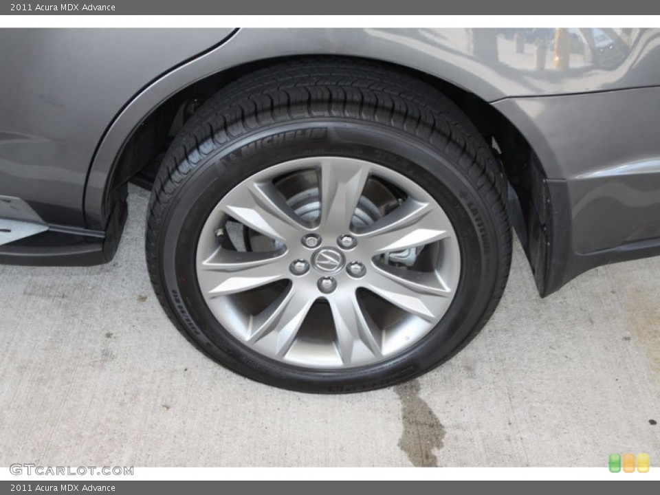 2011 Acura MDX Advance Wheel and Tire Photo #56597253
