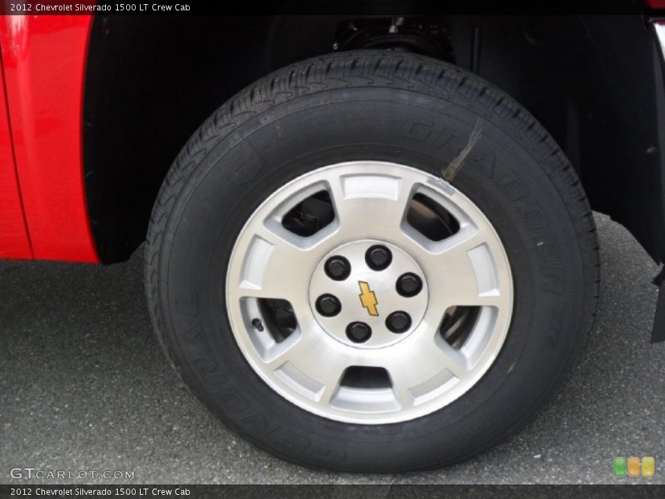 2012 Chevrolet Silverado 1500 LT Crew Cab Wheel and Tire Photo #56597340