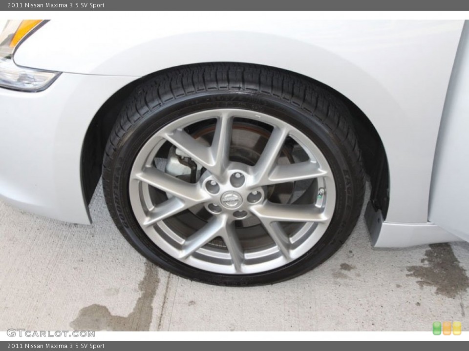 2011 Nissan Maxima 3.5 SV Sport Wheel and Tire Photo #56597736