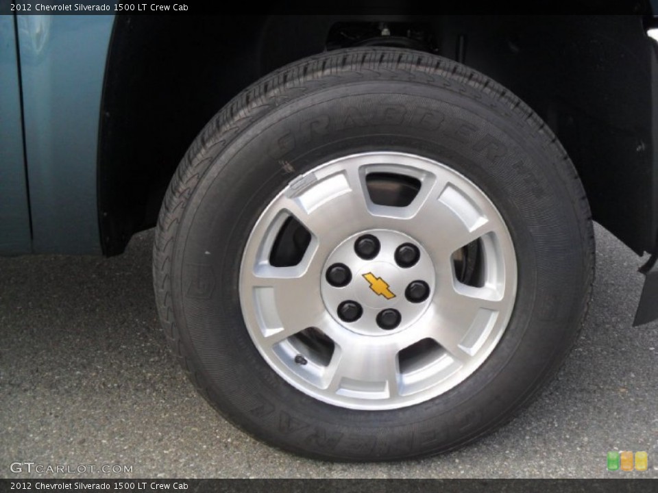 2012 Chevrolet Silverado 1500 LT Crew Cab Wheel and Tire Photo #56597763