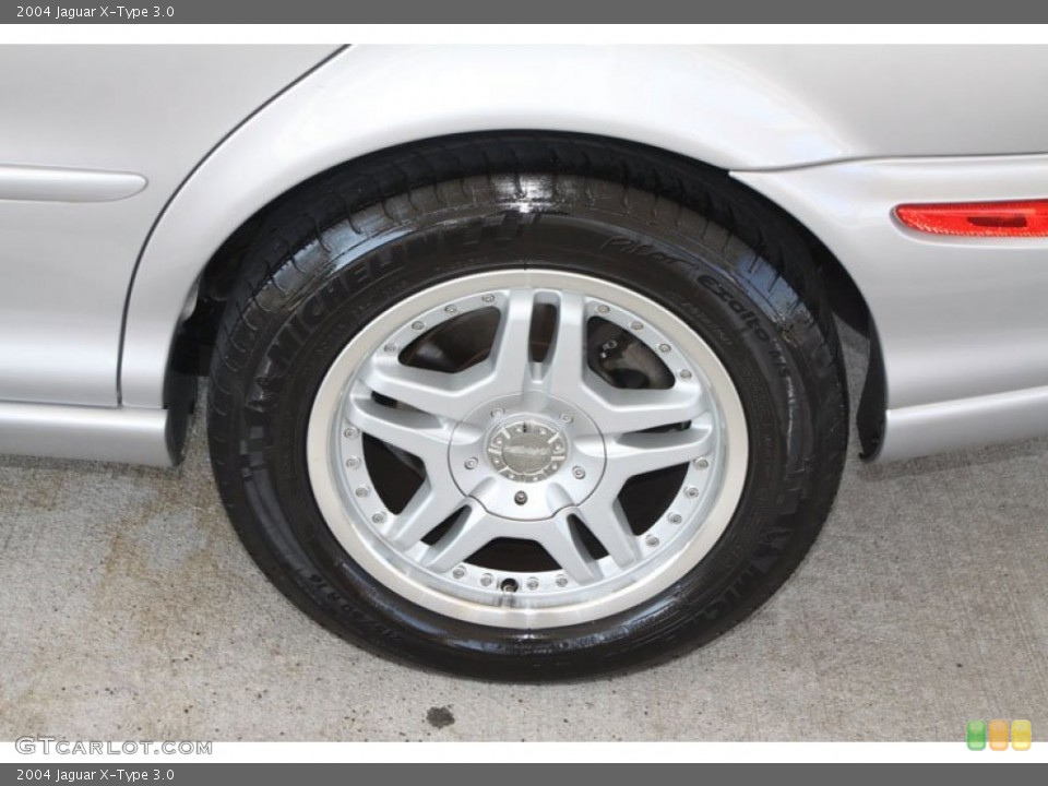 2004 Jaguar X-Type Custom Wheel and Tire Photo #56598084