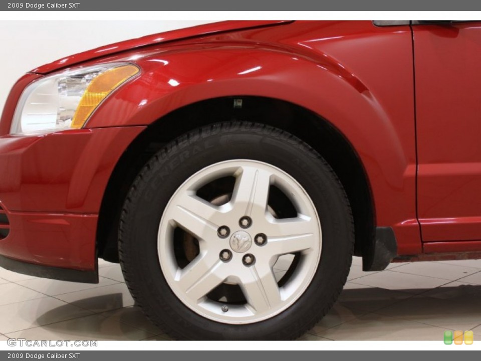 2009 Dodge Caliber SXT Wheel and Tire Photo #56599213