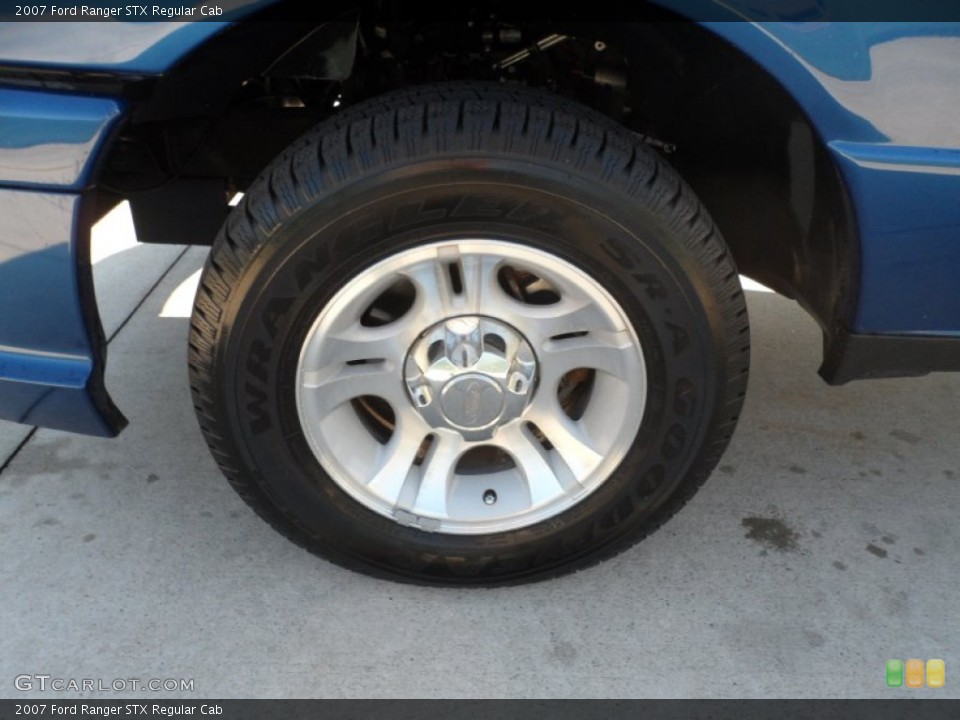 2007 Ford Ranger STX Regular Cab Wheel and Tire Photo #56601083