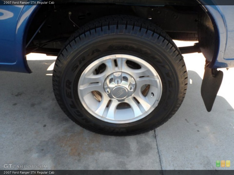 2007 Ford Ranger STX Regular Cab Wheel and Tire Photo #56601092