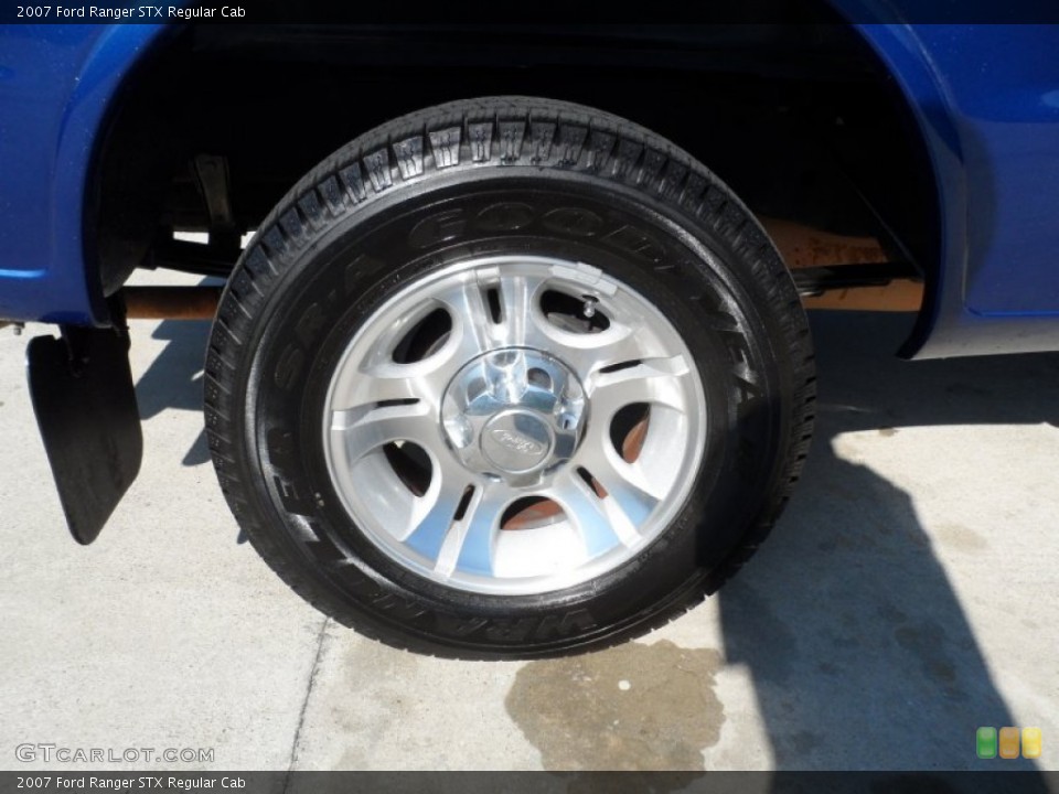 2007 Ford Ranger STX Regular Cab Wheel and Tire Photo #56601101