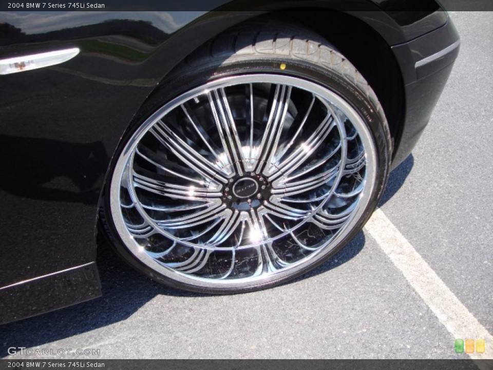 2004 BMW 7 Series Custom Wheel and Tire Photo #56603493