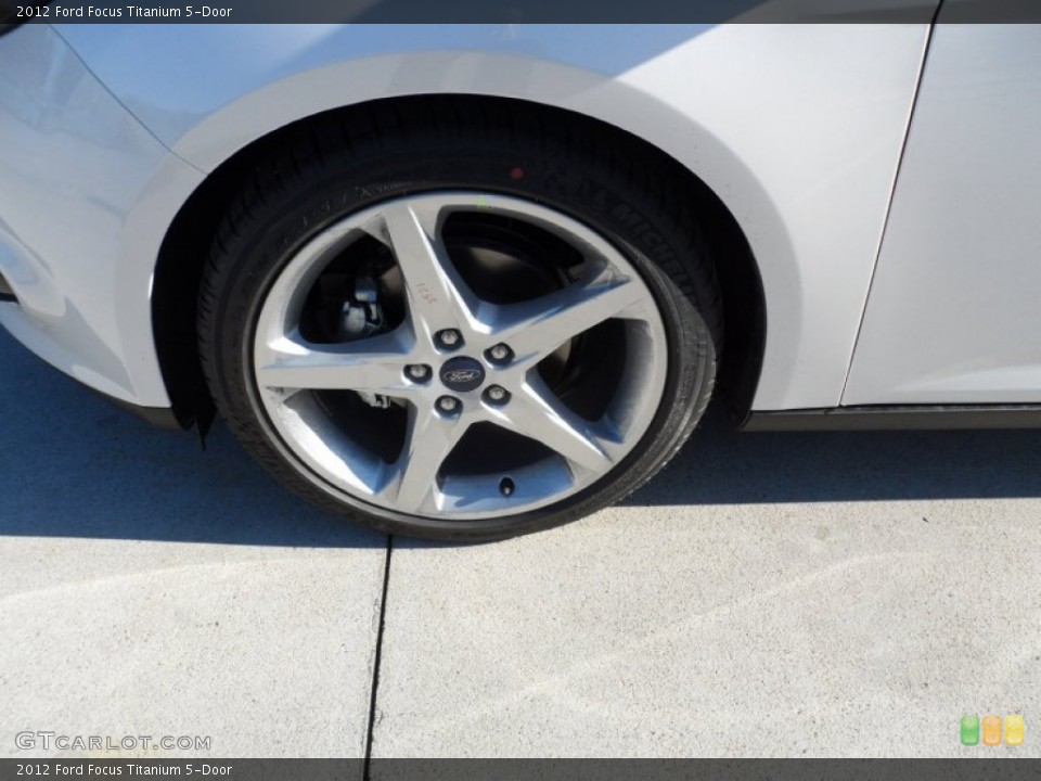 2012 Ford Focus Titanium 5-Door Wheel and Tire Photo #56604246