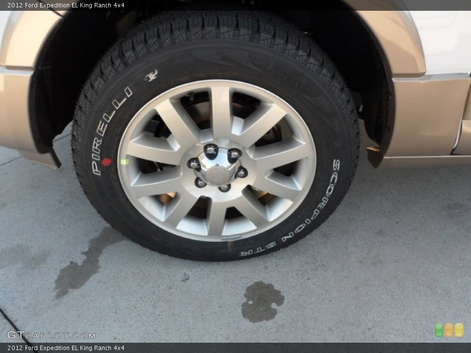 2012 Ford Expedition EL King Ranch 4x4 Wheel and Tire Photo #56605299