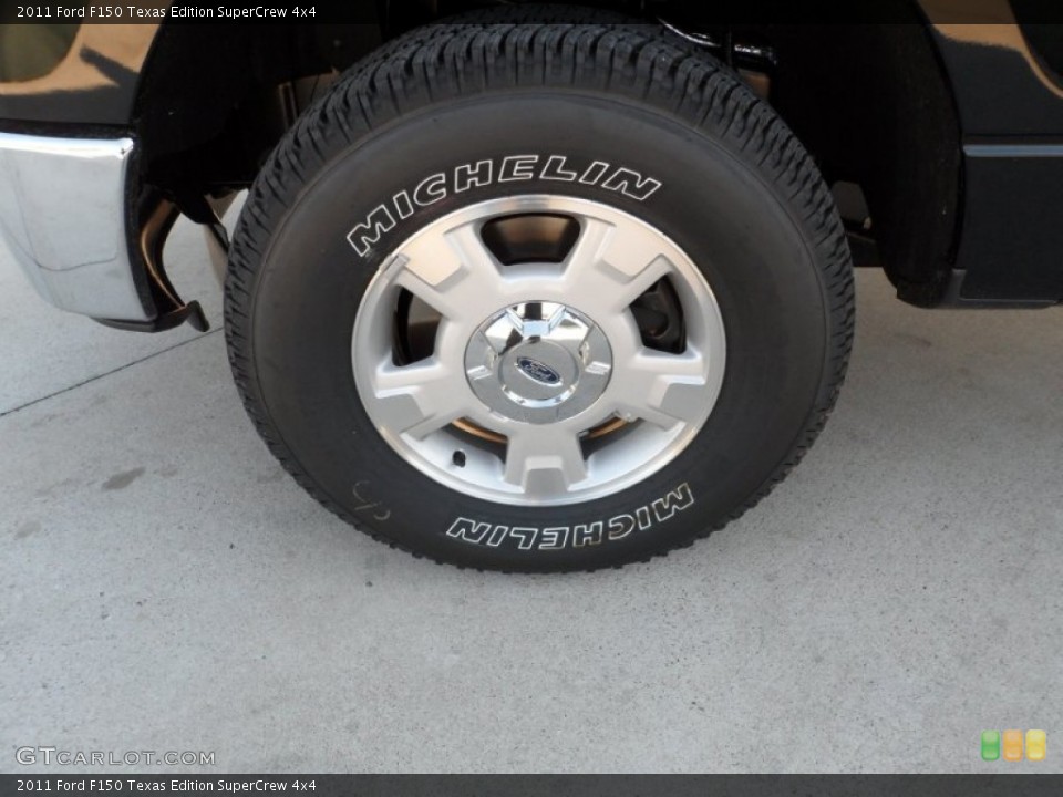 2011 Ford F150 Texas Edition SuperCrew 4x4 Wheel and Tire Photo #56606151