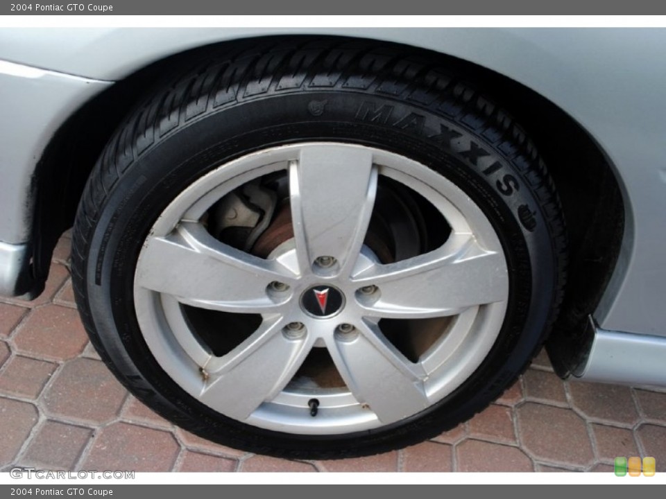 2004 Pontiac GTO Coupe Wheel and Tire Photo #56608329