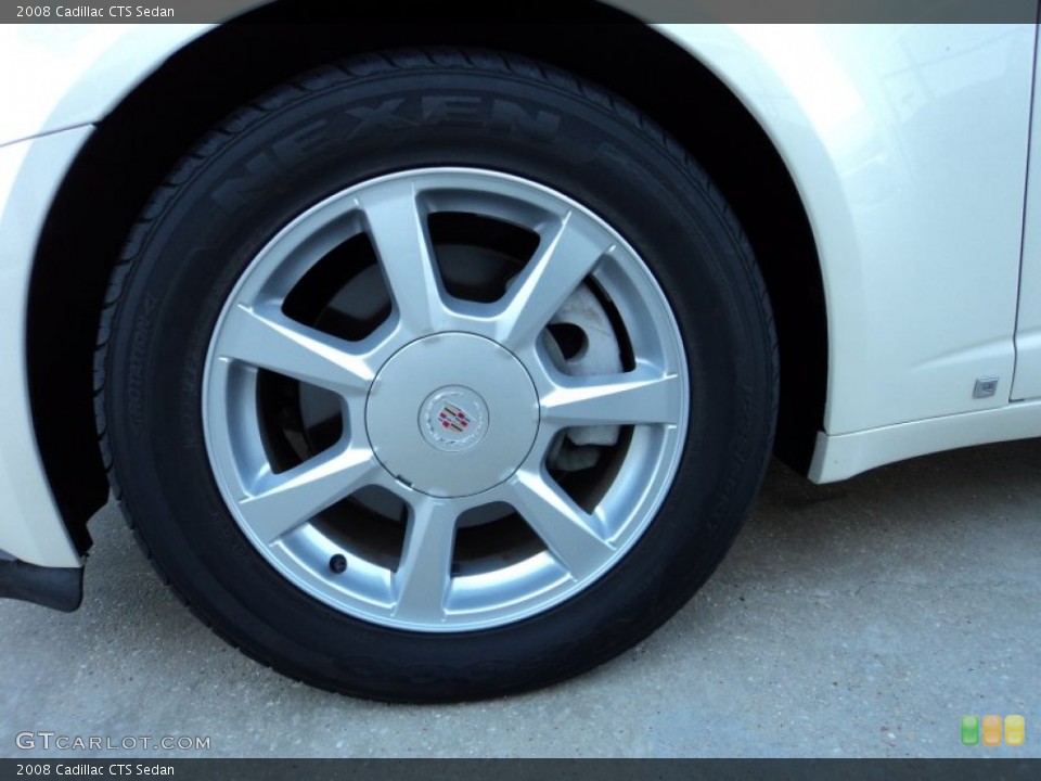 2008 Cadillac CTS Sedan Wheel and Tire Photo #56614910