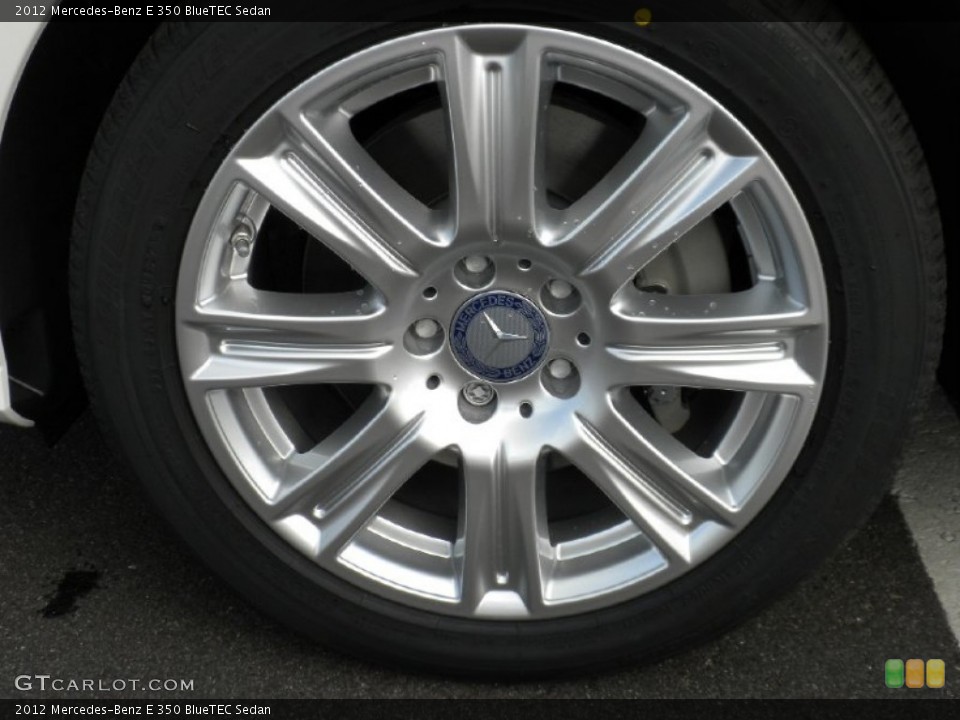 2012 Mercedes-Benz E 350 BlueTEC Sedan Wheel and Tire Photo #56620624