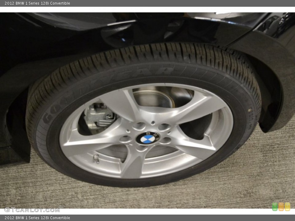 2012 BMW 1 Series 128i Convertible Wheel and Tire Photo #56624000