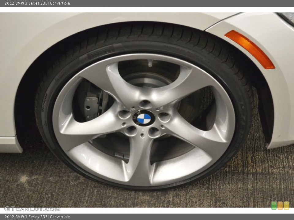 2012 BMW 3 Series 335i Convertible Wheel and Tire Photo #56624432