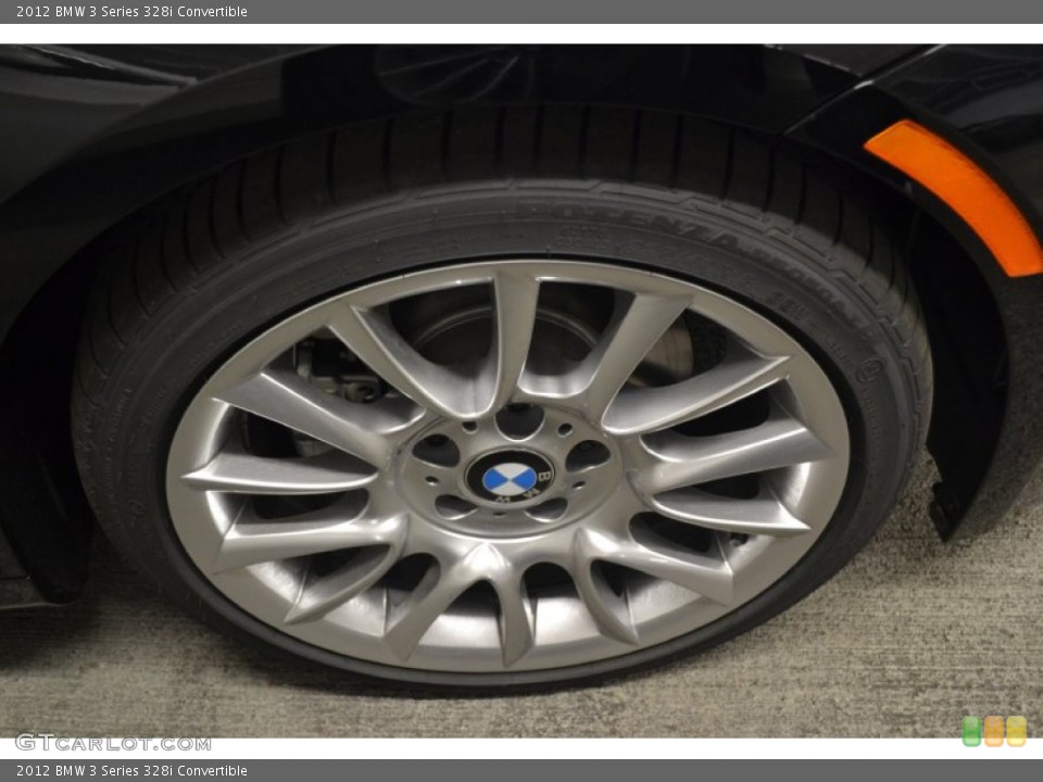 2012 BMW 3 Series 328i Convertible Wheel and Tire Photo #56624509
