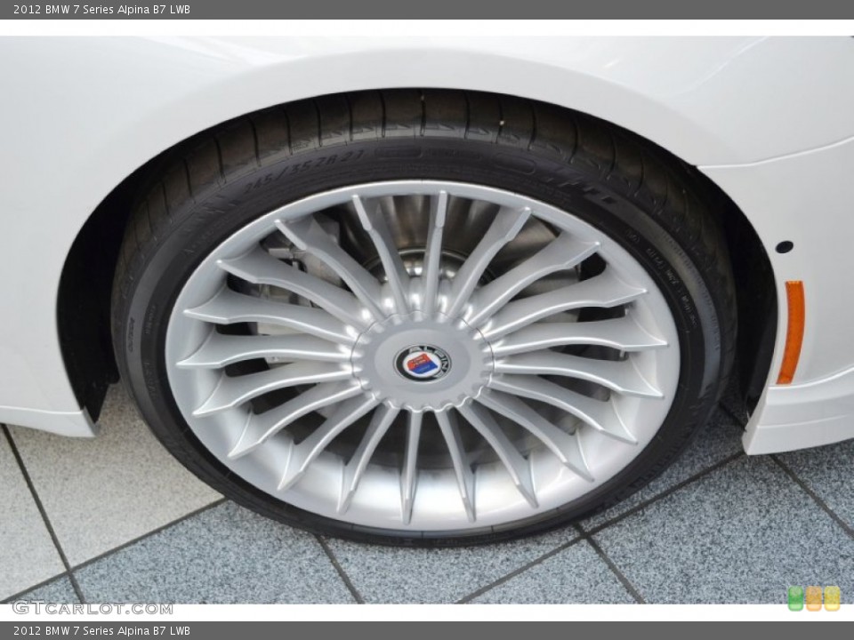 2012 BMW 7 Series Alpina B7 LWB Wheel and Tire Photo #56625011