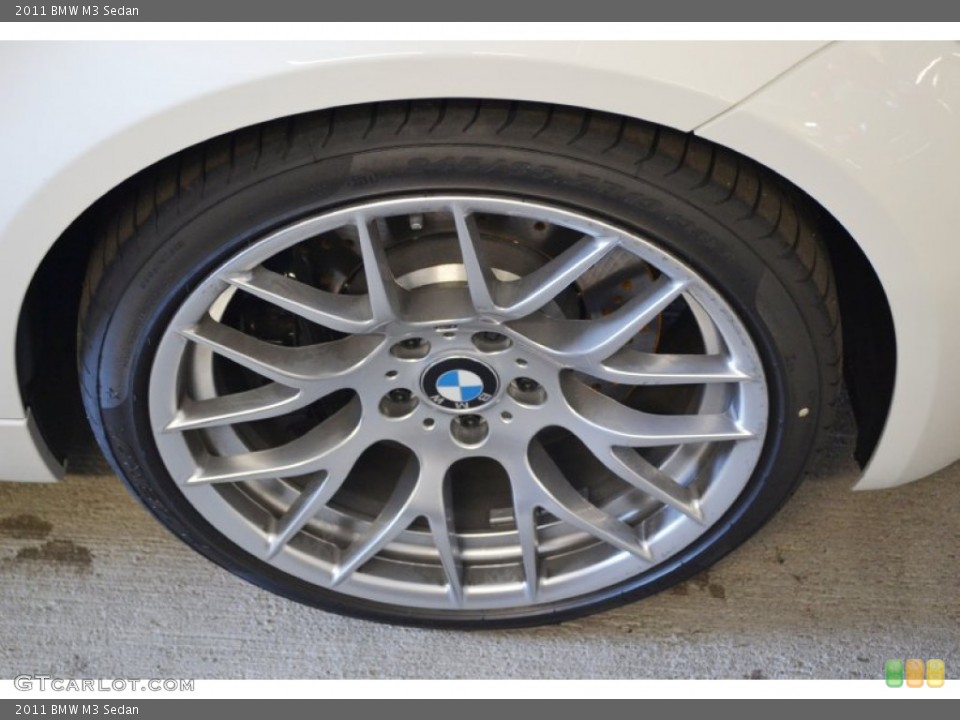2011 BMW M3 Sedan Wheel and Tire Photo #56625594