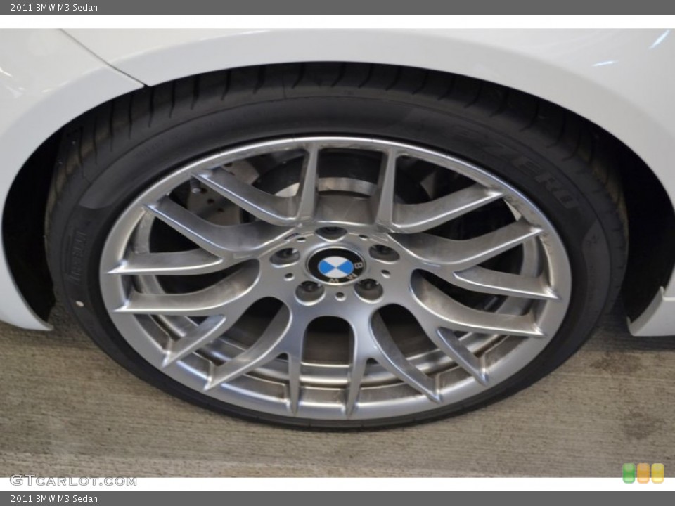 2011 BMW M3 Sedan Wheel and Tire Photo #56625657