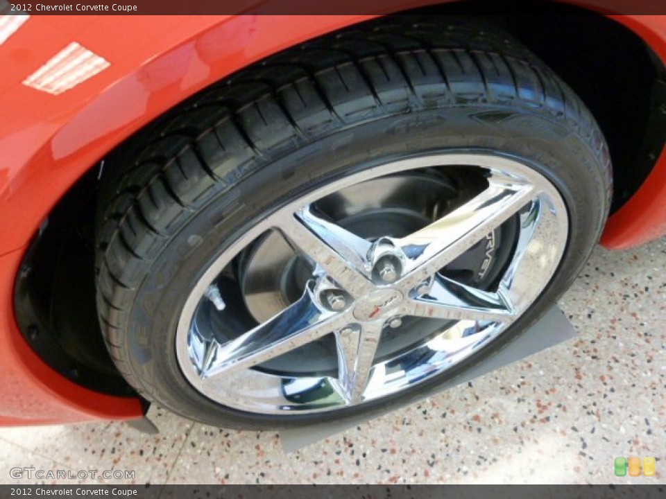 2012 Chevrolet Corvette Coupe Wheel and Tire Photo #56639865