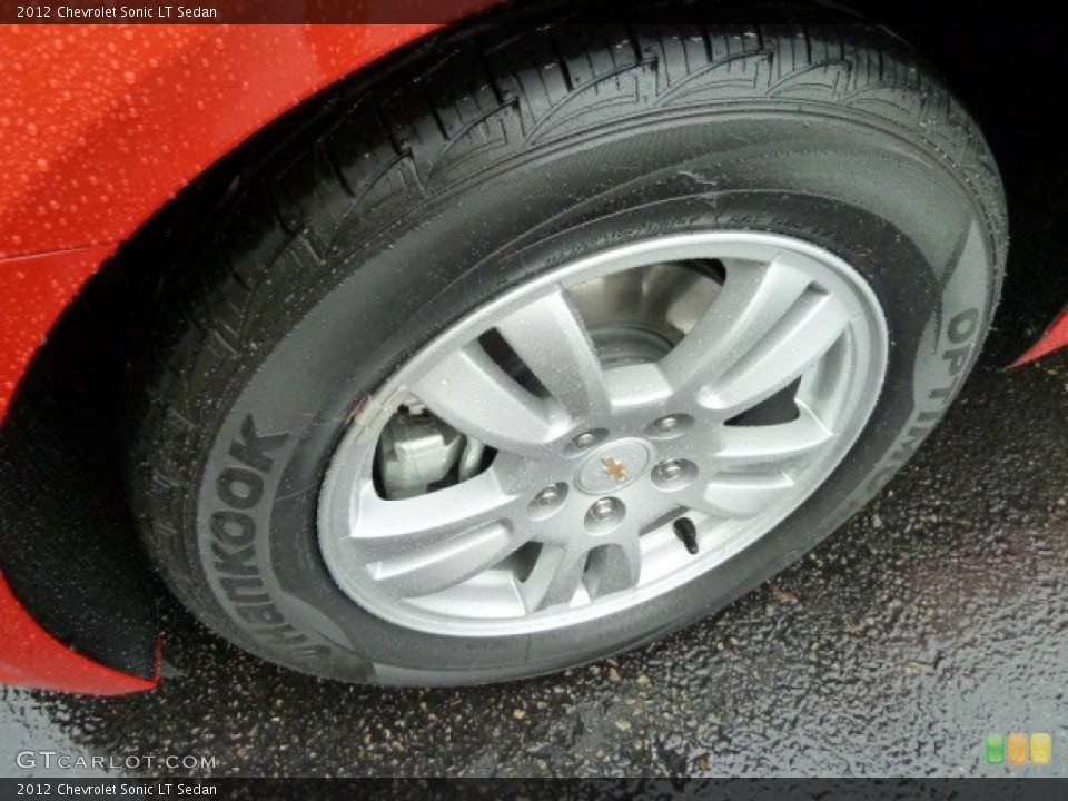 2012 Chevrolet Sonic LT Sedan Wheel and Tire Photo #56640741
