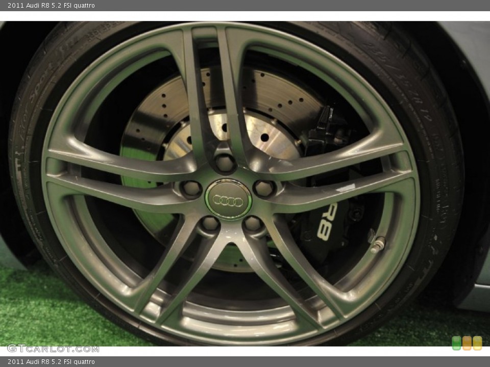 2011 Audi R8 5.2 FSI quattro Wheel and Tire Photo #56646423