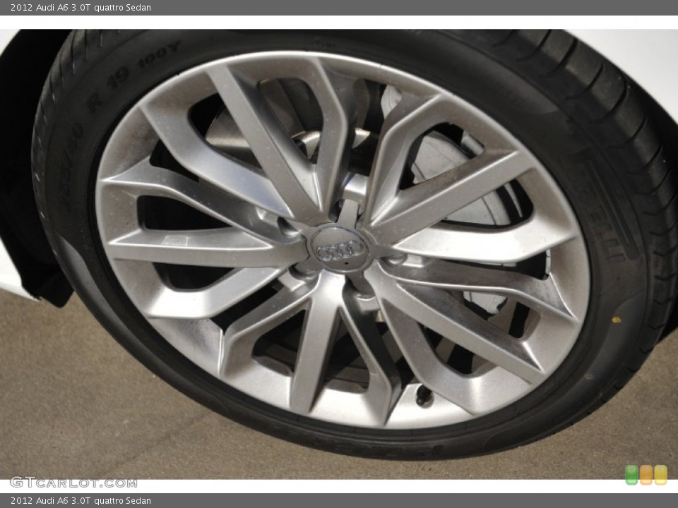 2012 Audi A6 3.0T quattro Sedan Wheel and Tire Photo #56648166