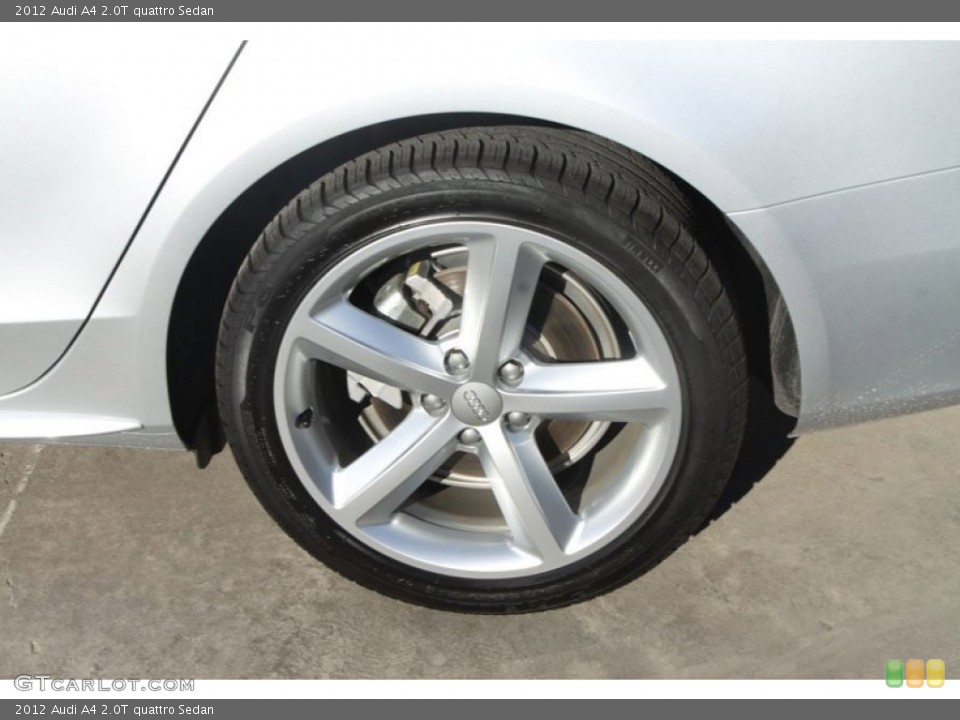 2012 Audi A4 2.0T quattro Sedan Wheel and Tire Photo #56651294