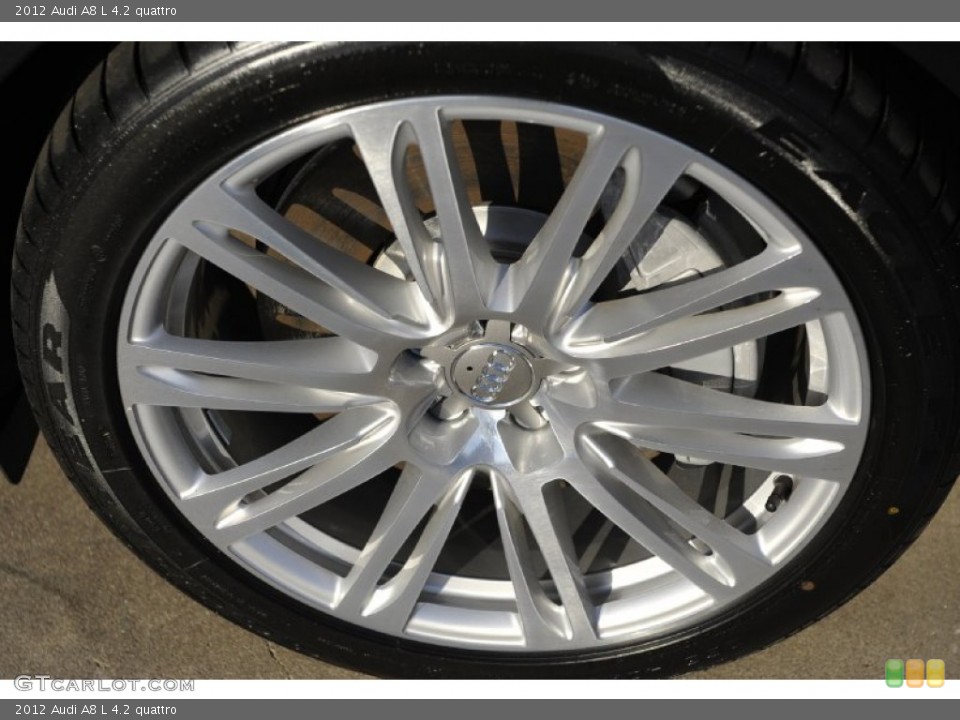 2012 Audi A8 L 4.2 quattro Wheel and Tire Photo #56651823