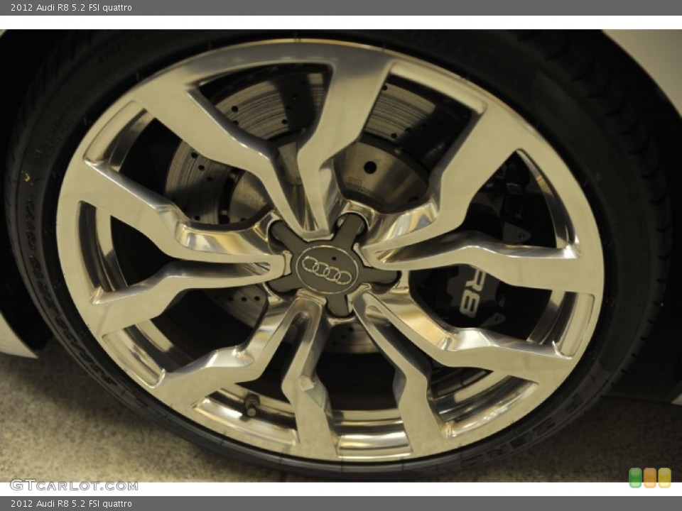 2012 Audi R8 5.2 FSI quattro Wheel and Tire Photo #56652927