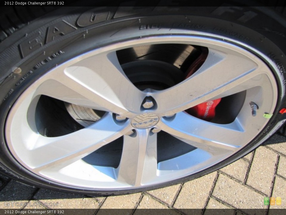 2012 Dodge Challenger SRT8 392 Wheel and Tire Photo #56655243