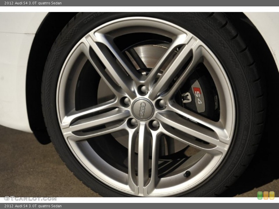 2012 Audi S4 3.0T quattro Sedan Wheel and Tire Photo #56656449