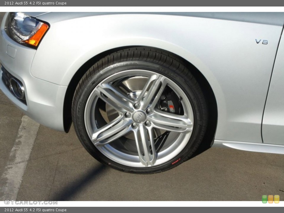 2012 Audi S5 4.2 FSI quattro Coupe Wheel and Tire Photo #56657013
