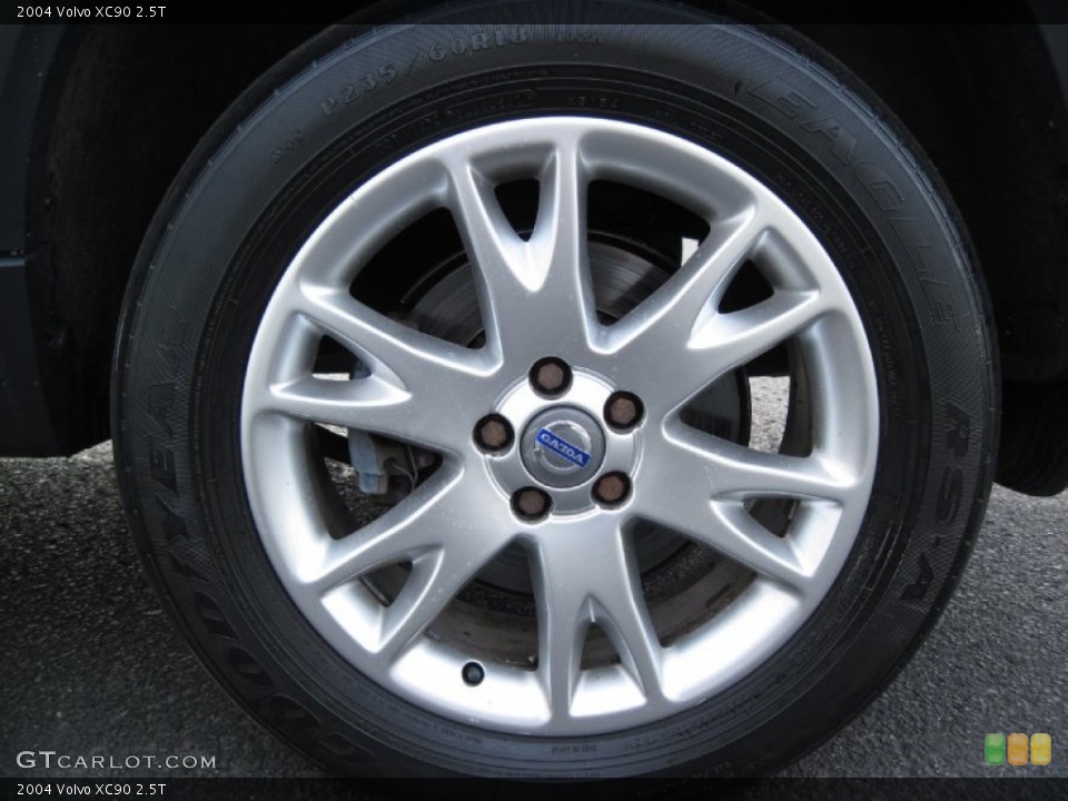 2004 Volvo XC90 2.5T Wheel and Tire Photo #56660286