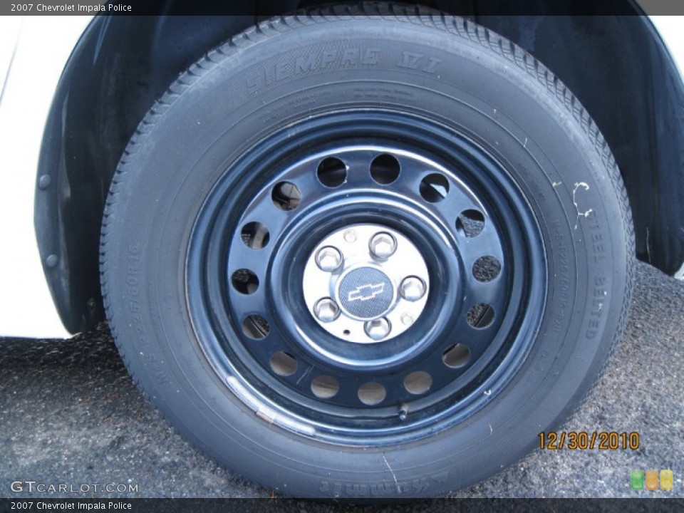 2007 Chevrolet Impala Police Wheel and Tire Photo #56660532