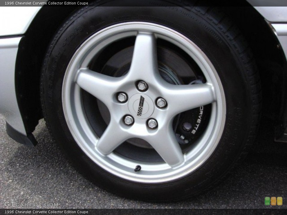 1996 Chevrolet Corvette Collector Edition Coupe Wheel and Tire Photo #56661090