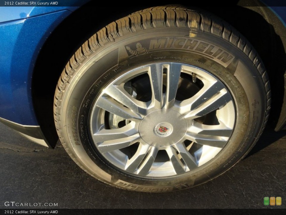 2012 Cadillac SRX Luxury AWD Wheel and Tire Photo #56664711