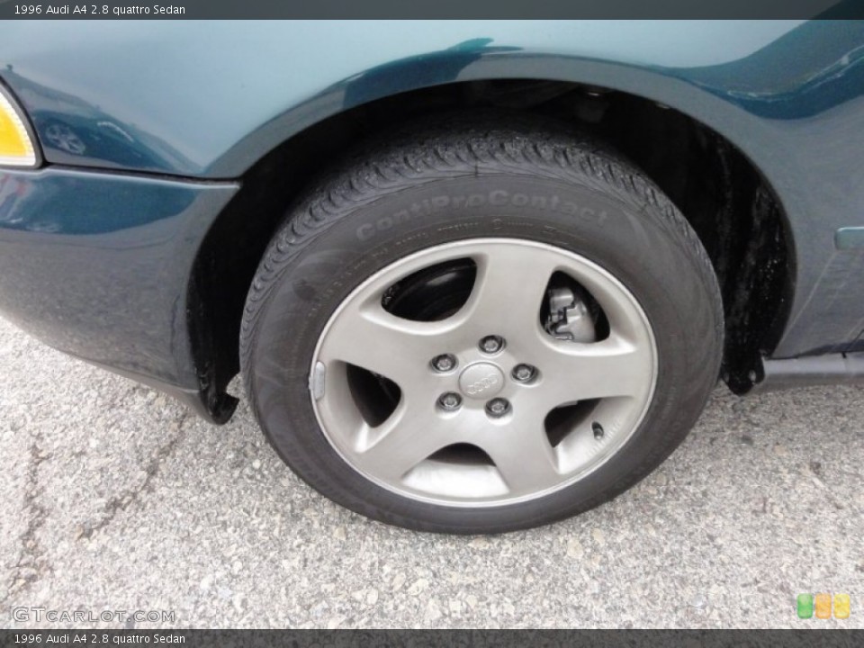 1996 Audi A4 2.8 quattro Sedan Wheel and Tire Photo #56686493